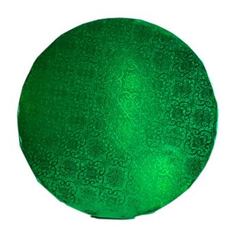 Picture of 14 INCH GREEN CAKE BOARD DRUM